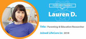 Featured Friday: Meet Lauren D.