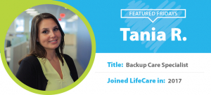 Featured Friday: Meet Tania R.