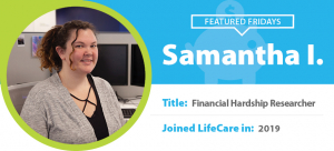 Featured Friday: Meet Samantha I.