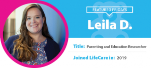 Featured Friday: Meet Leila D.