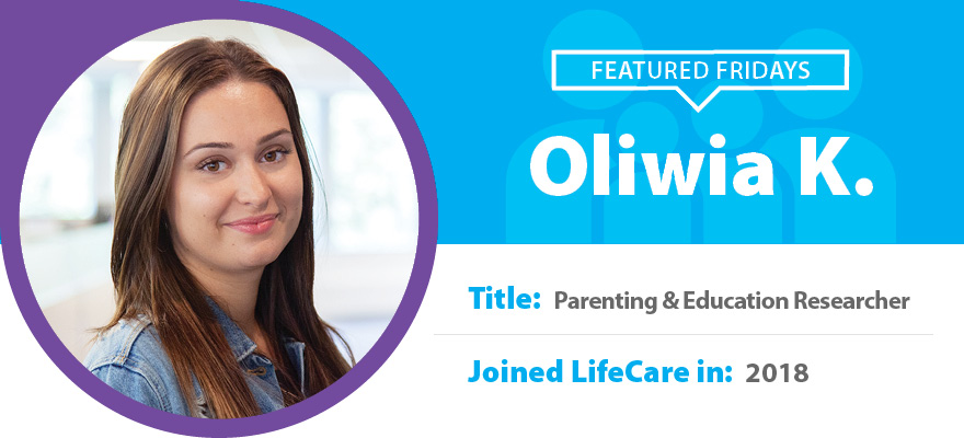 Featured Friday: Meet Oliwia K.