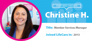 Featured Friday: Meet Christine H.